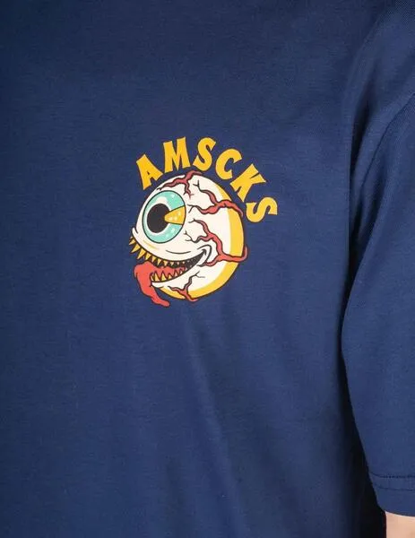 CAMISETA AMERICAN SOCKS EAGLE EYE  NAVY