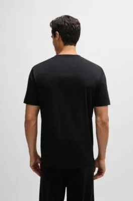 Camiseta de algodón mercerizado con monograma Double B