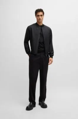 Camiseta de algodón mercerizado con monograma Double B