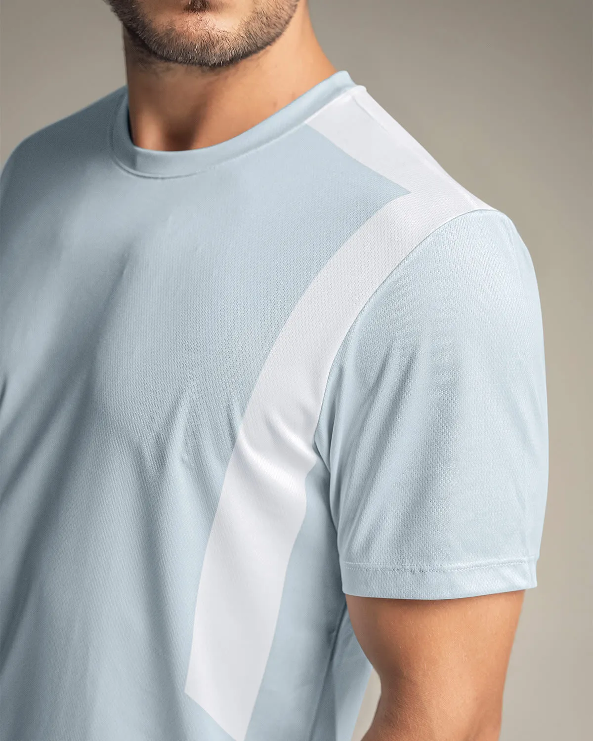 Camiseta deportiva masculina con tecnología de secado rápido