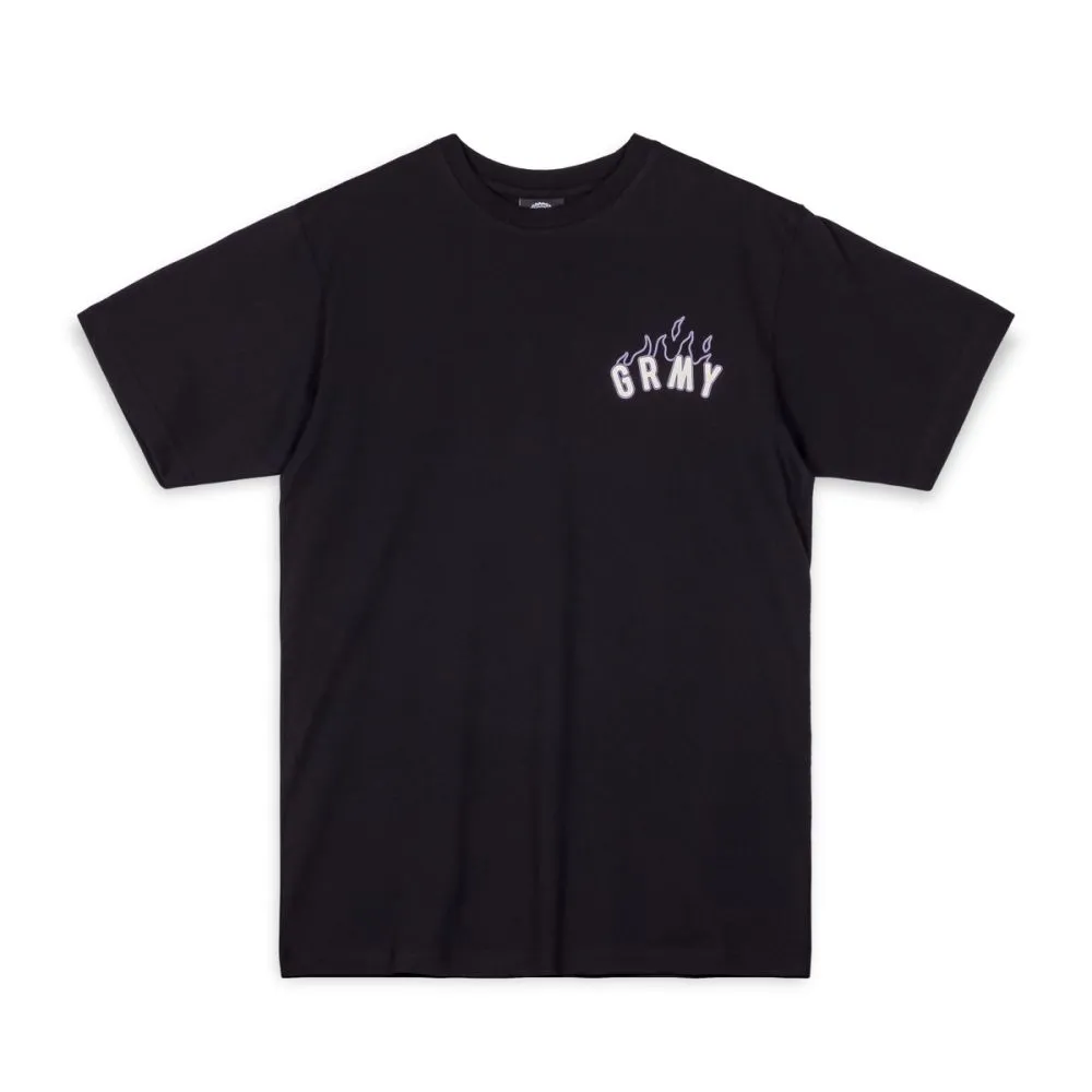 CAMISETA GRIMEY CLOVEN TONGUES SAQUEO REGULAR  BLACK | SUMMER 23