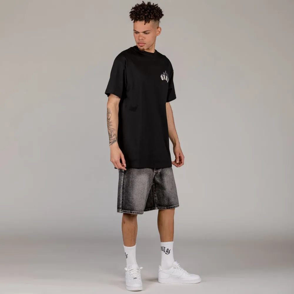 CAMISETA GRIMEY CLOVEN TONGUES SAQUEO REGULAR  BLACK | SUMMER 23