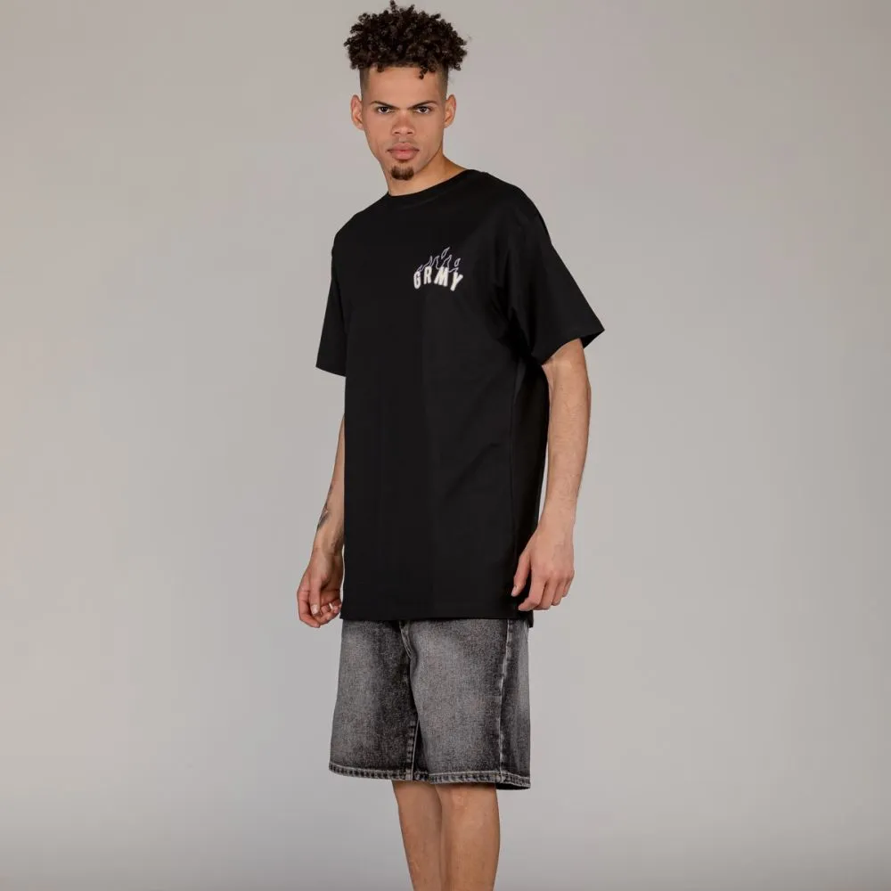 CAMISETA GRIMEY CLOVEN TONGUES SAQUEO REGULAR  BLACK | SUMMER 23