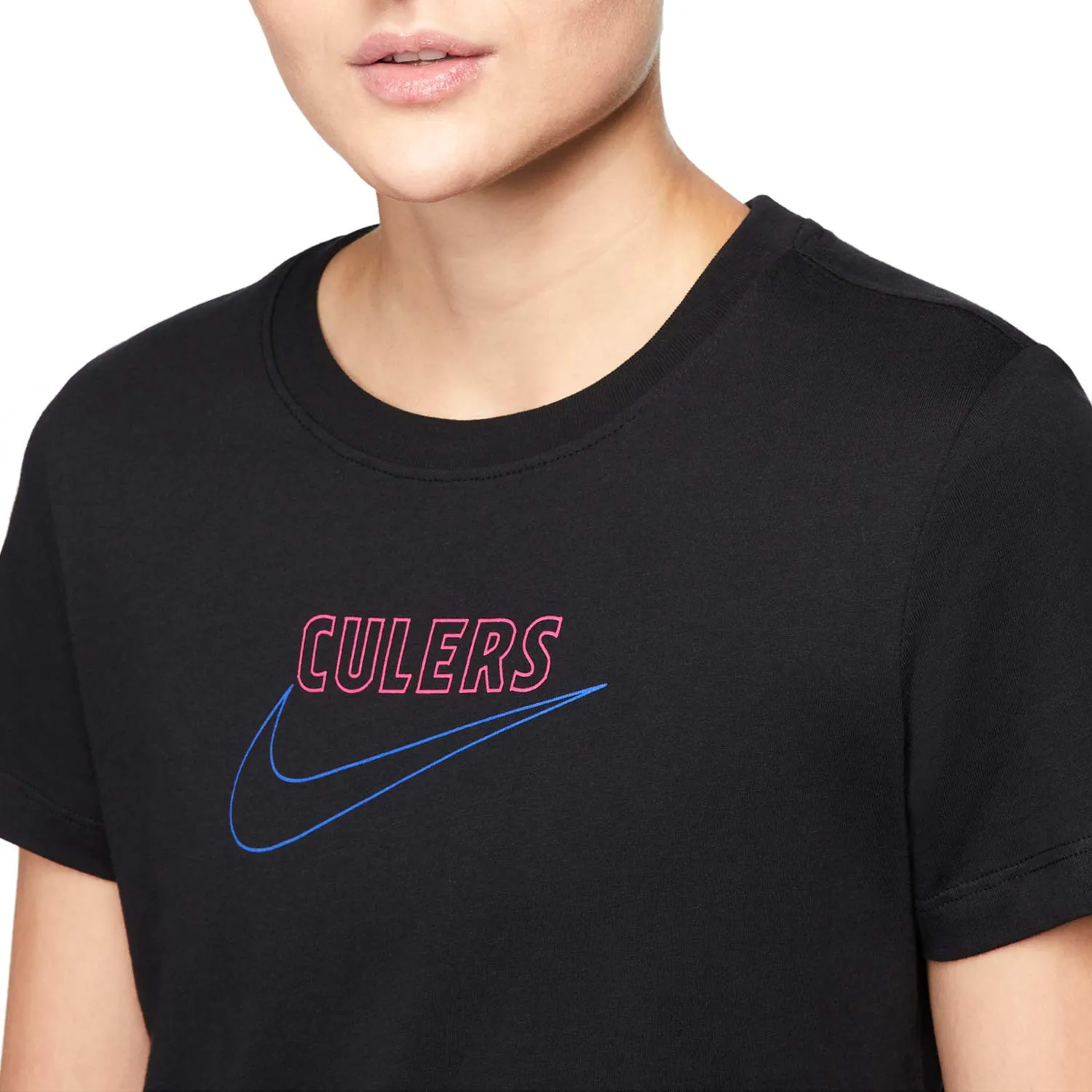 Camiseta Nike Barcelona mujer Swoosh Club District Rising