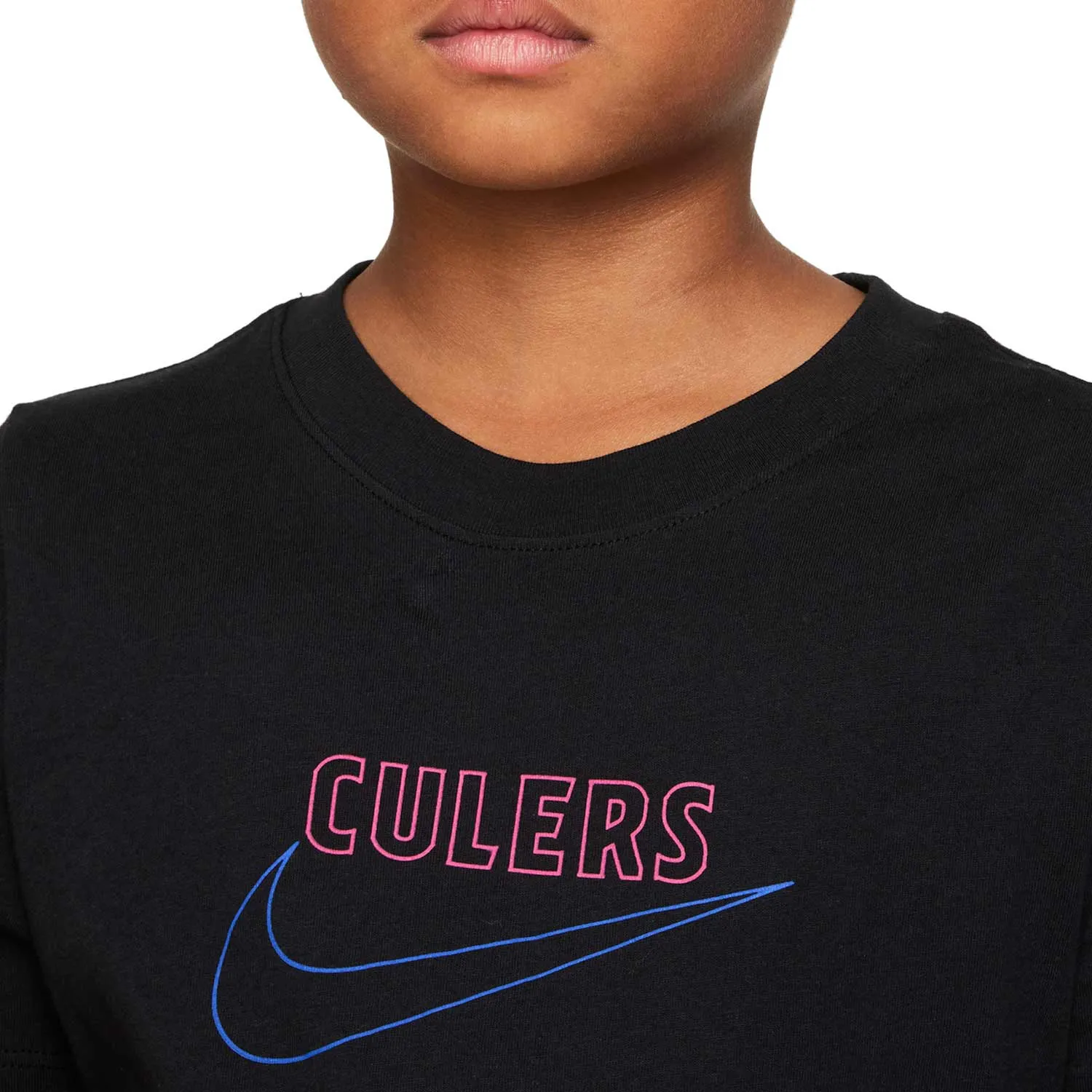 Camiseta Nike Barcelona niño Swoosh Club District Rising