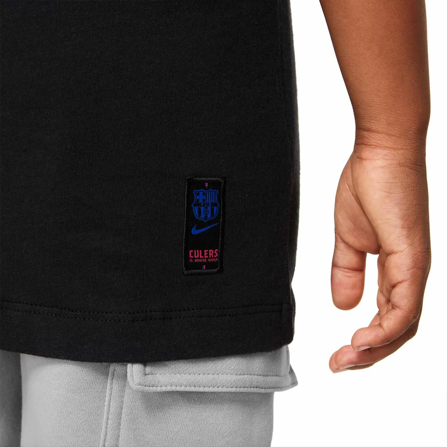 Camiseta Nike Barcelona niño Swoosh Club District Rising