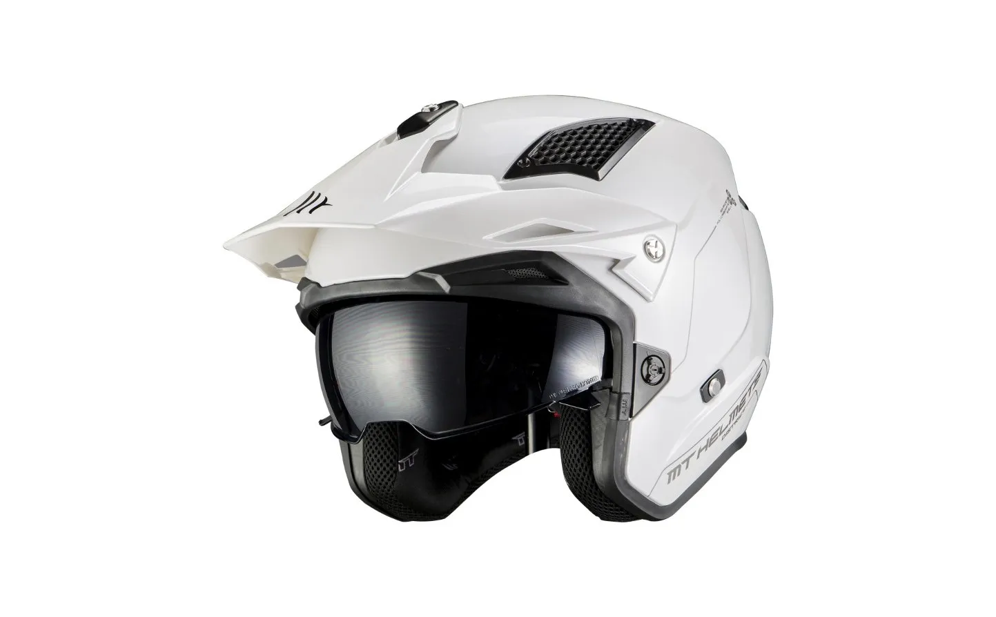 Casco MT District SV Solid Blanco Perla |126800000|