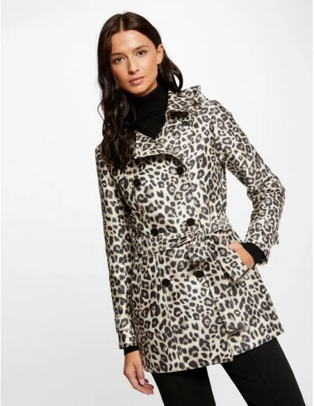 CHAQUETA MORGAN ESTAMPADO LEOPARDO  ECOOL