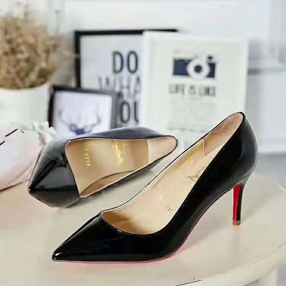CHRISTIAN LOUBOUTIN ZAPATOS MUJER PIGALLE 85 MM ALTURA TACóNNEGRO