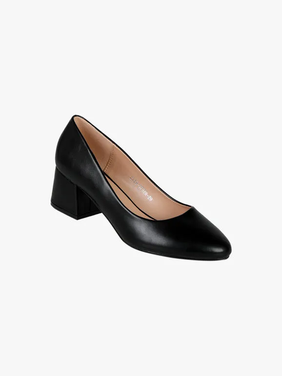 Ciaodea Zapatos de salón de mujer con tacones anchos.
