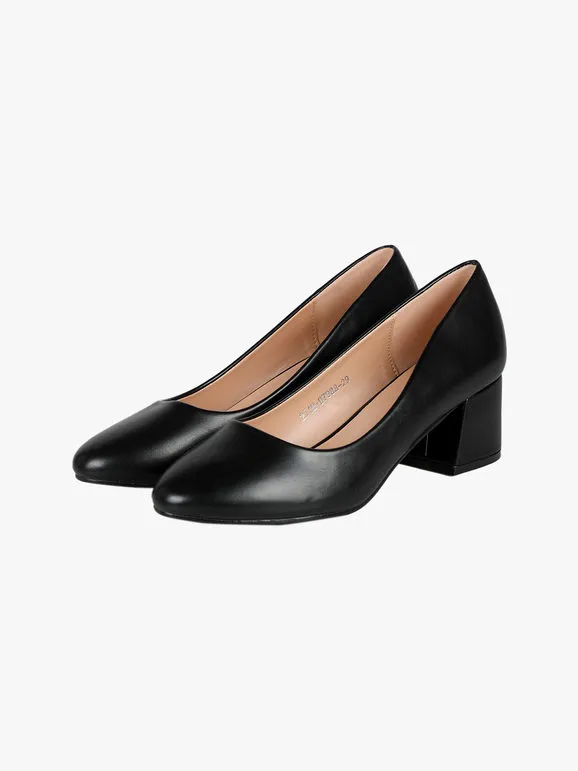 Ciaodea Zapatos de salón de mujer con tacones anchos.