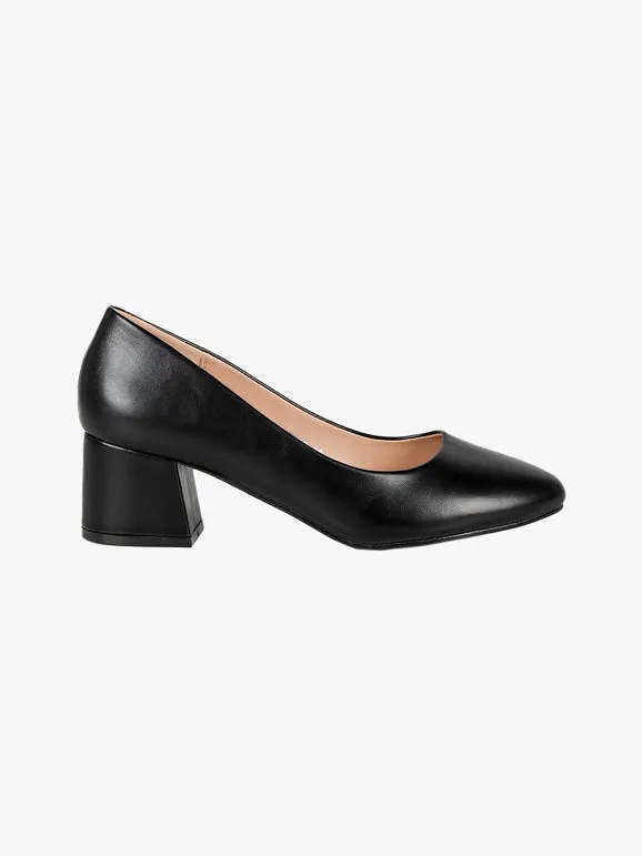 Ciaodea Zapatos de salón de mujer con tacones anchos.