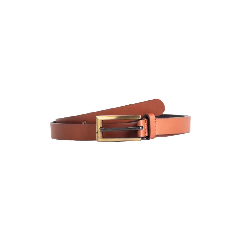 CINTO 9098 MARRON SUELA FINO PARA DAMAS
