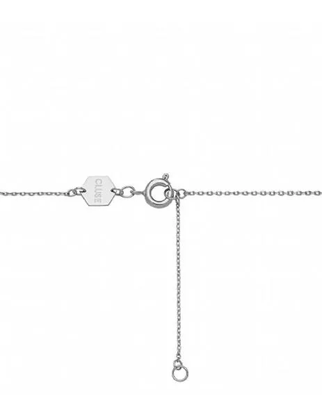 collar cluse hexágonos essentielle plateado