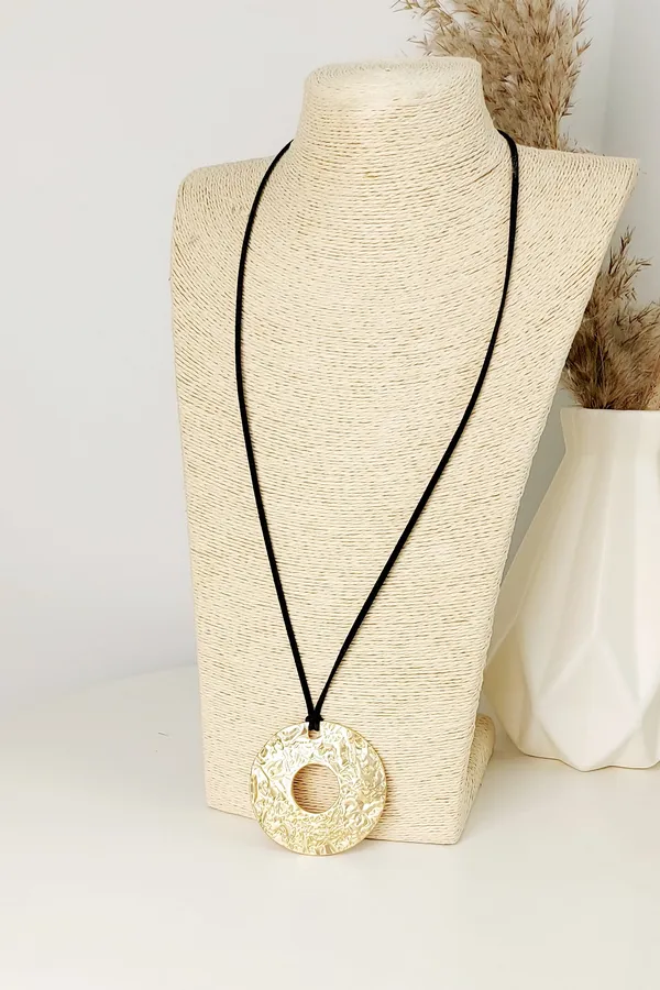 Collar Largo Iris Dorado