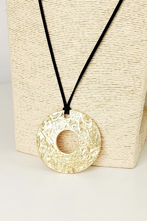 Collar Largo Iris Dorado