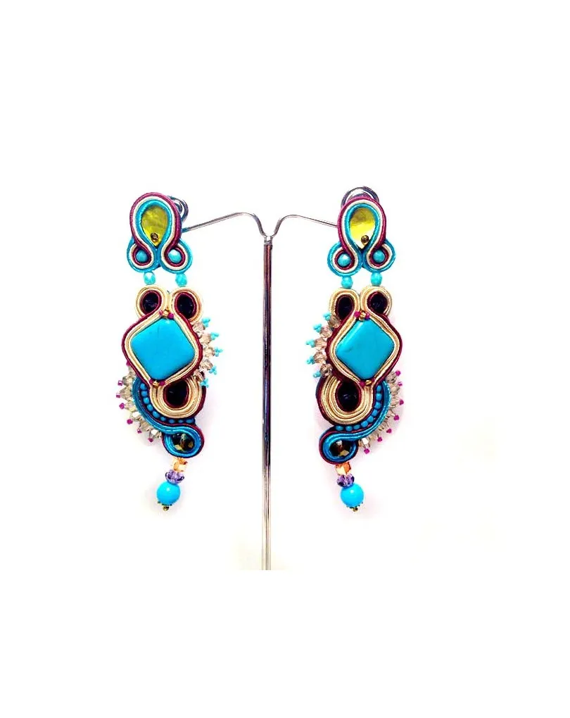 COMPRAR PENDIENTES FLAMENCA ALTA BISUTERIA