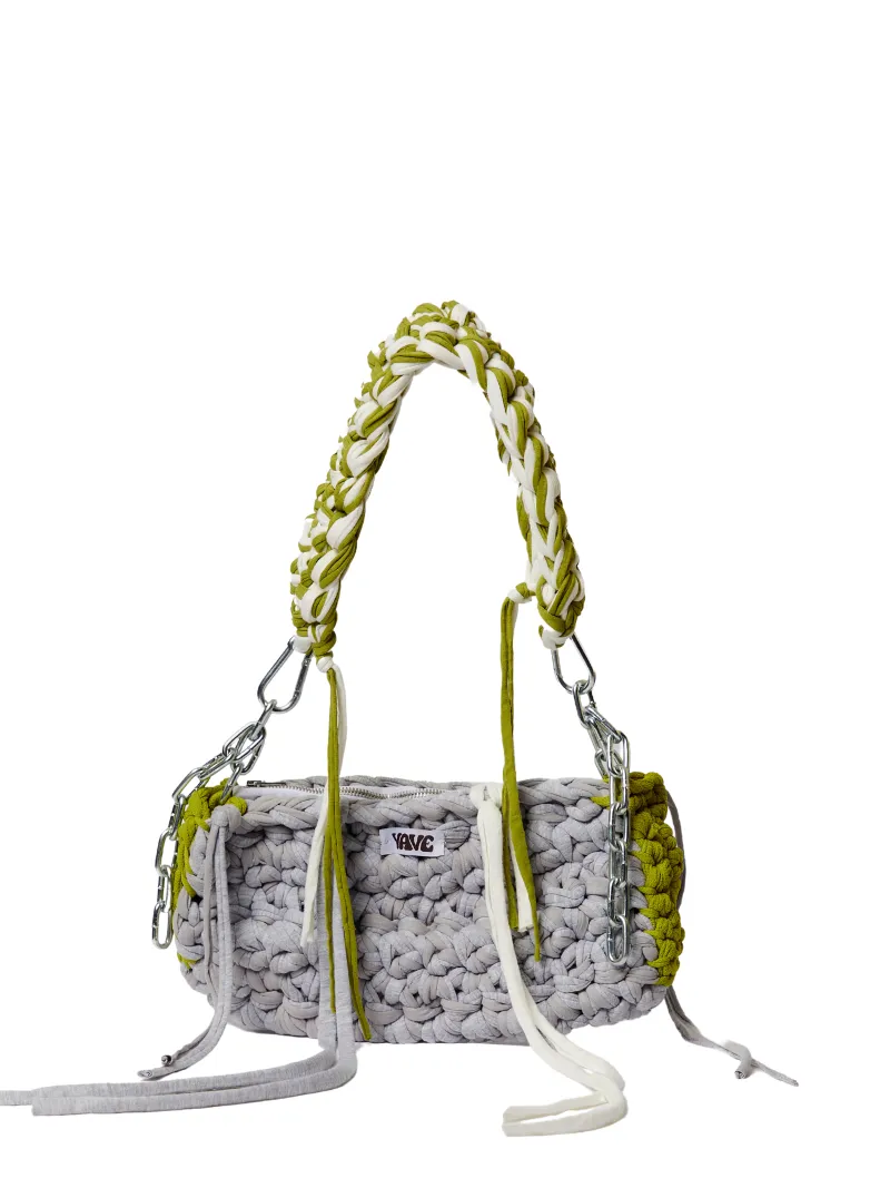 Copenhague bag lima y gris