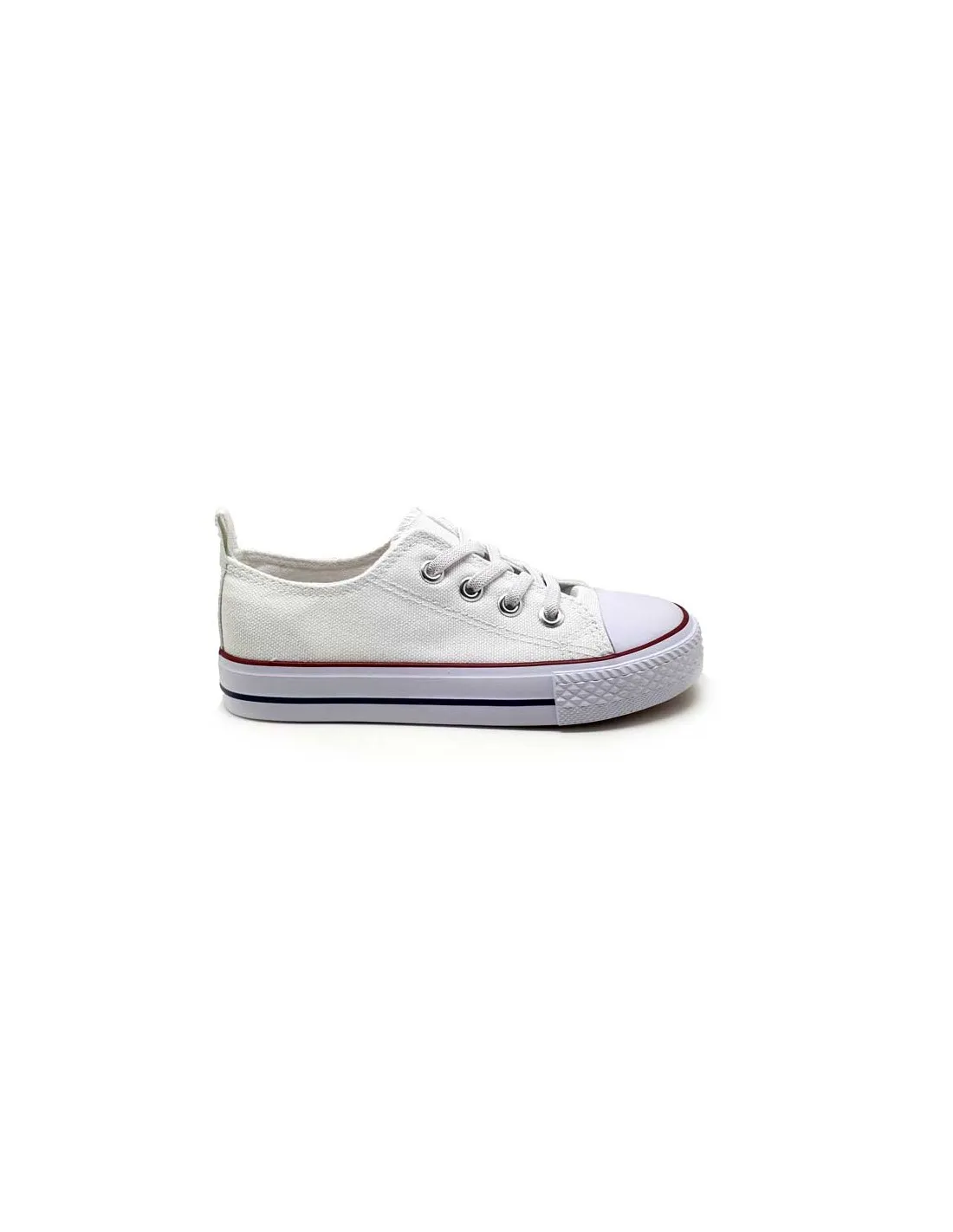 CV ZAPATILLA LONA PUNTERA GOMA Y CORDONES ELÁSTICOS CNVCVZ 5x