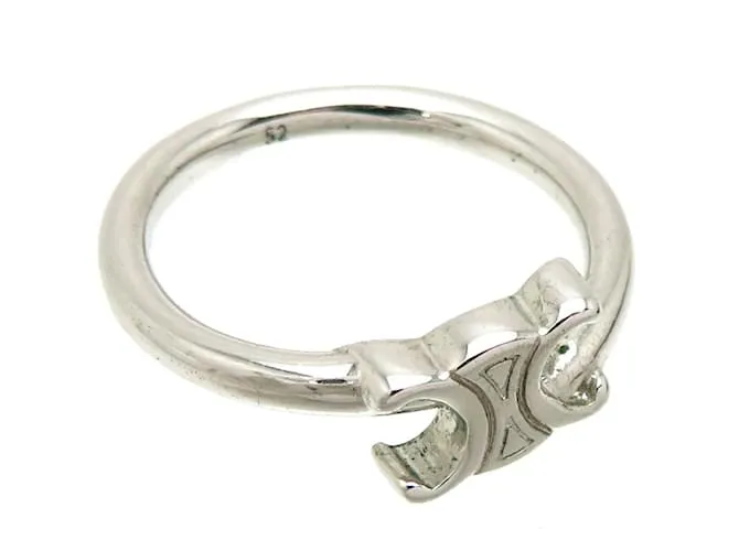 Céline Celine #52 Triomphe Anillo Asimétrico para Mujeres 