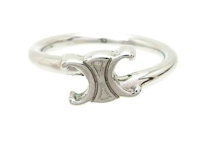 Céline Celine #52 Triomphe Anillo Asimétrico para Mujeres 
