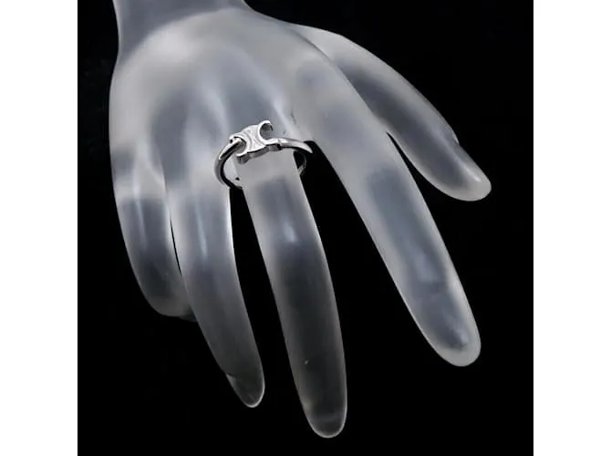 Céline Celine #52 Triomphe Anillo Asimétrico para Mujeres 
