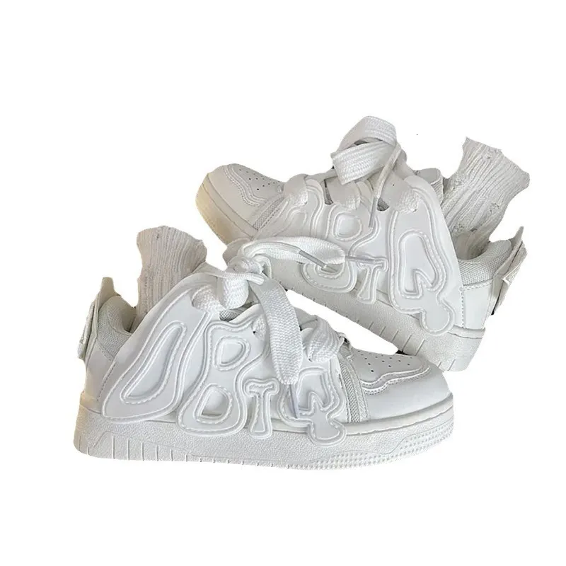 Dad's Women's 2023 NUEVO Autumn Sole Sole Elevated Instagram Fashion Versátiles Versátiles deportivos casuales zapatos