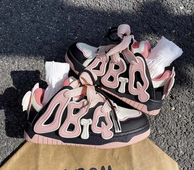 Dad's Women's 2023 NUEVO Autumn Sole Sole Elevated Instagram Fashion Versátiles Versátiles deportivos casuales zapatos