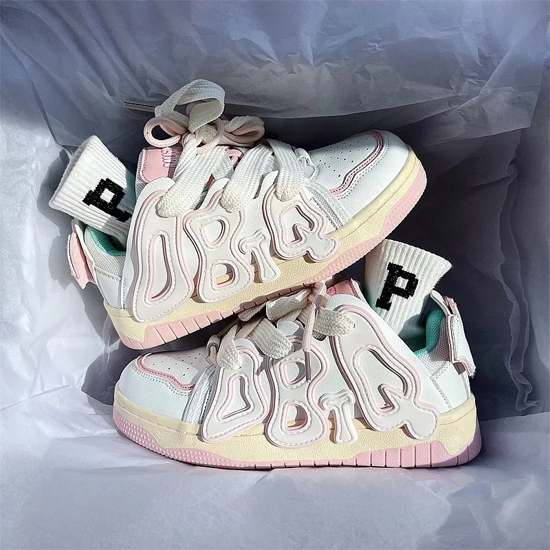 Dad's Women's 2023 NUEVO Autumn Sole Sole Elevated Instagram Fashion Versátiles Versátiles deportivos casuales zapatos
