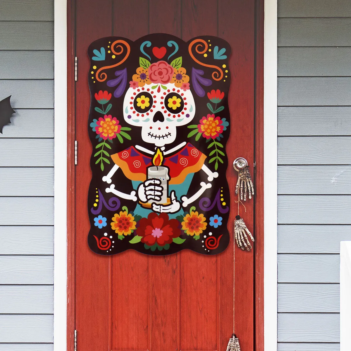 Decoración de Papel con Diseo de Catrina