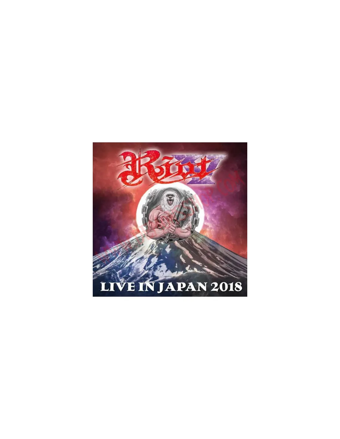 DVD RIOT  LIVE IN JAPAN 2018