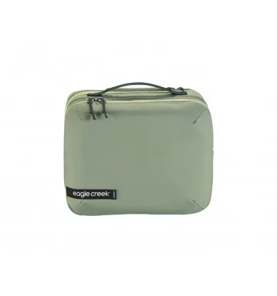 EAGLE CREEK PACKIT REVEAL TRIFOLD TOILETRY KIT MOSSY GREEN