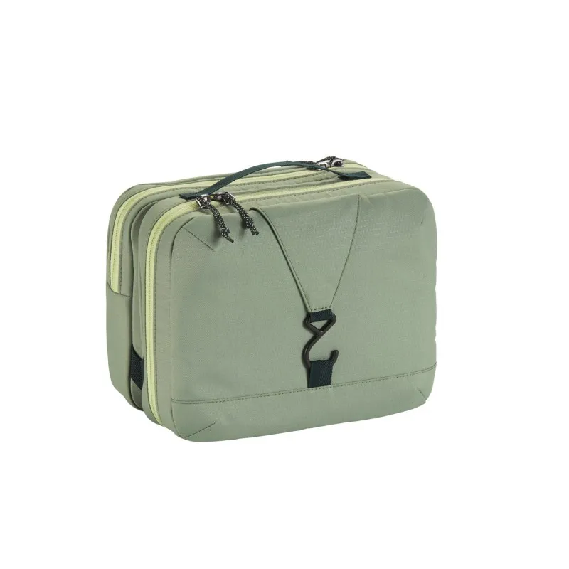 EAGLE CREEK PACKIT REVEAL TRIFOLD TOILETRY KIT MOSSY GREEN