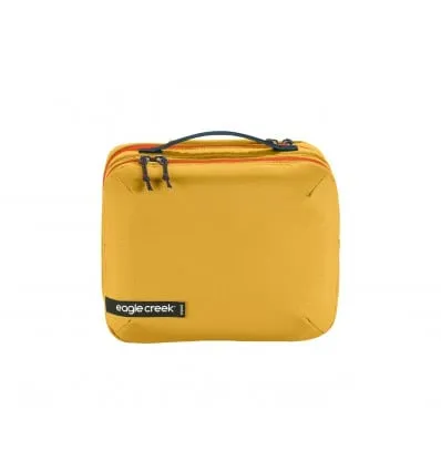 EAGLE CREEK PACKIT REVEAL TRIFOLD TOILETRY KIT SAHARA YELLOW
