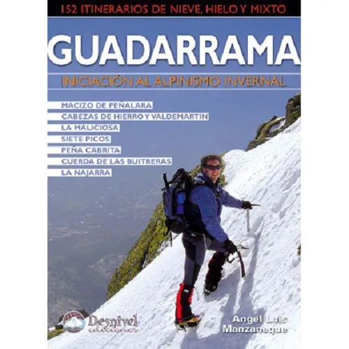 ed. desnivel Guadarrama. Iniciación al alpinismo invernal.
