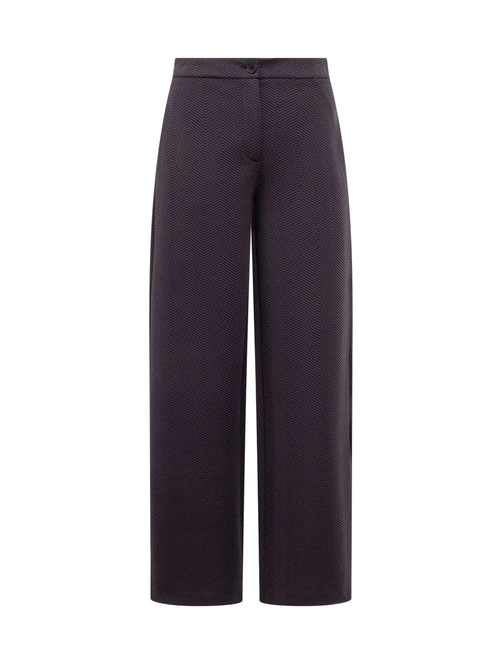 EMPORIO ARMANI Pants with Chevron Pattern