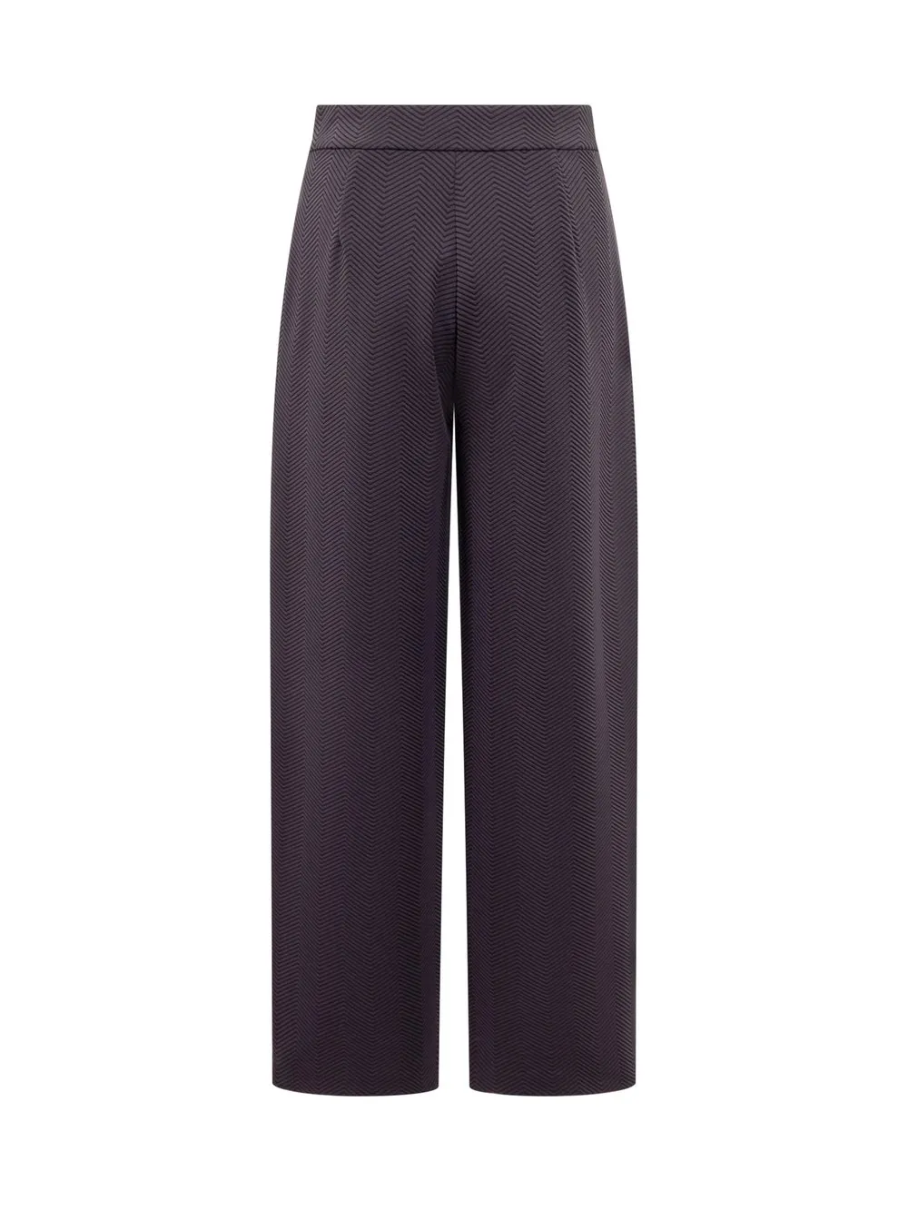 EMPORIO ARMANI Pants with Chevron Pattern