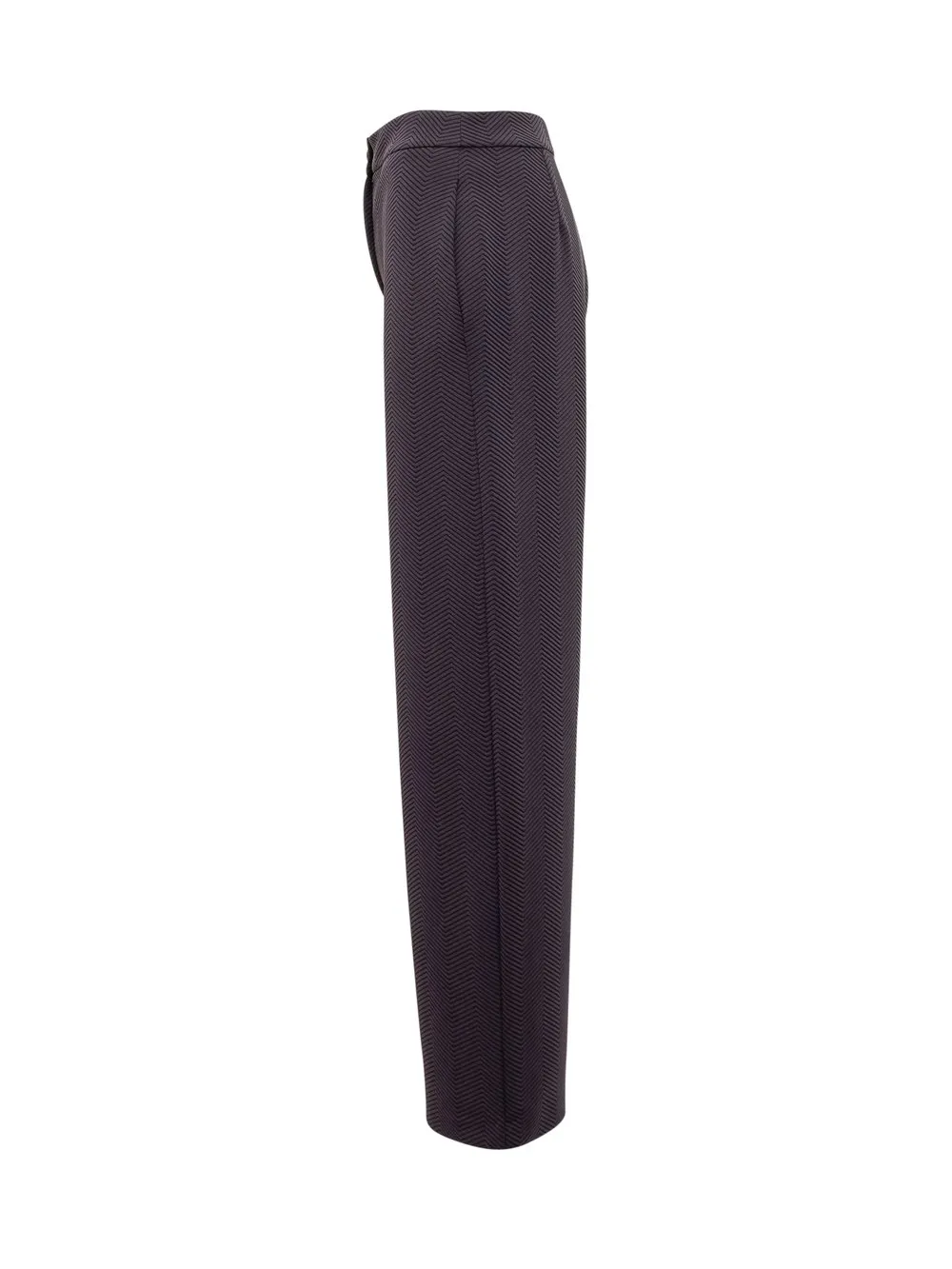 EMPORIO ARMANI Pants with Chevron Pattern