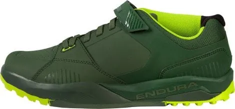 Endura Zapatillas Endura MT500 Burner Pedales Planos Verde