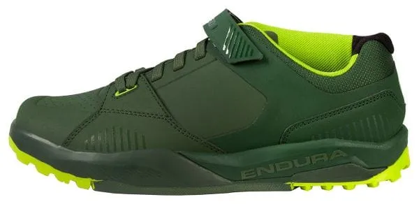 Endura Zapatillas Endura MT500 Burner Pedales Planos Verde