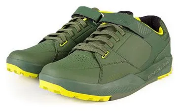 Endura Zapatillas Endura MT500 Burner Pedales Planos Verde