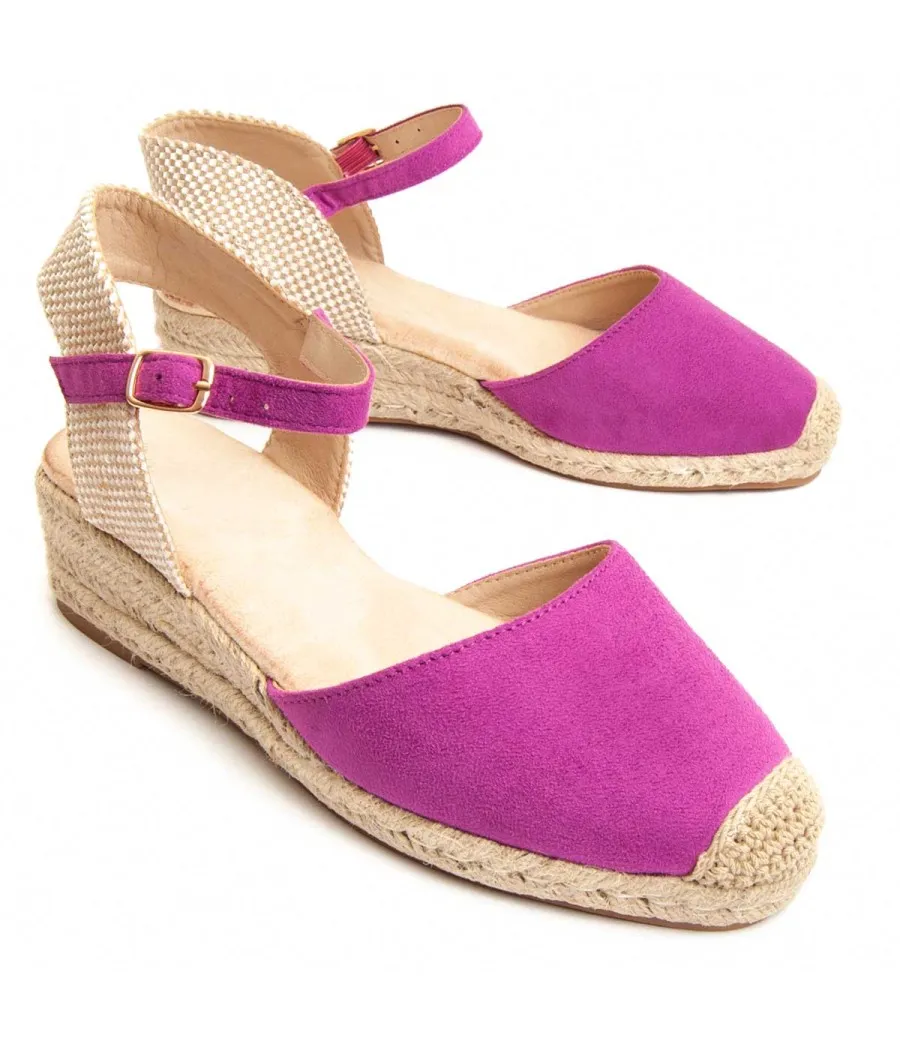 Esparto De Cuña Para Mujer  Montevita  Spartsum18  90002 Fuxia