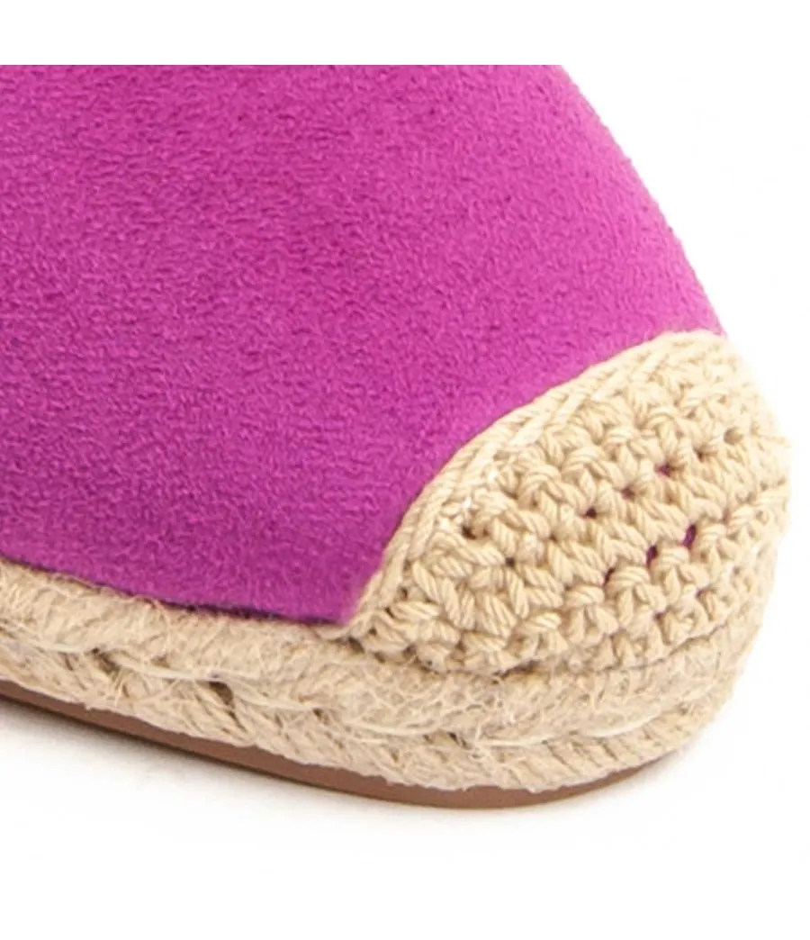 Esparto De Cuña Para Mujer  Montevita  Spartsum18  90002 Fuxia