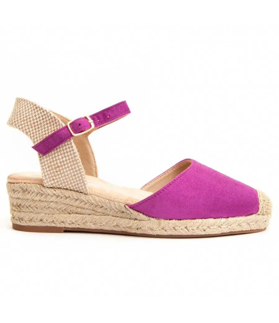 Esparto De Cuña Para Mujer  Montevita  Spartsum18  90002 Fuxia