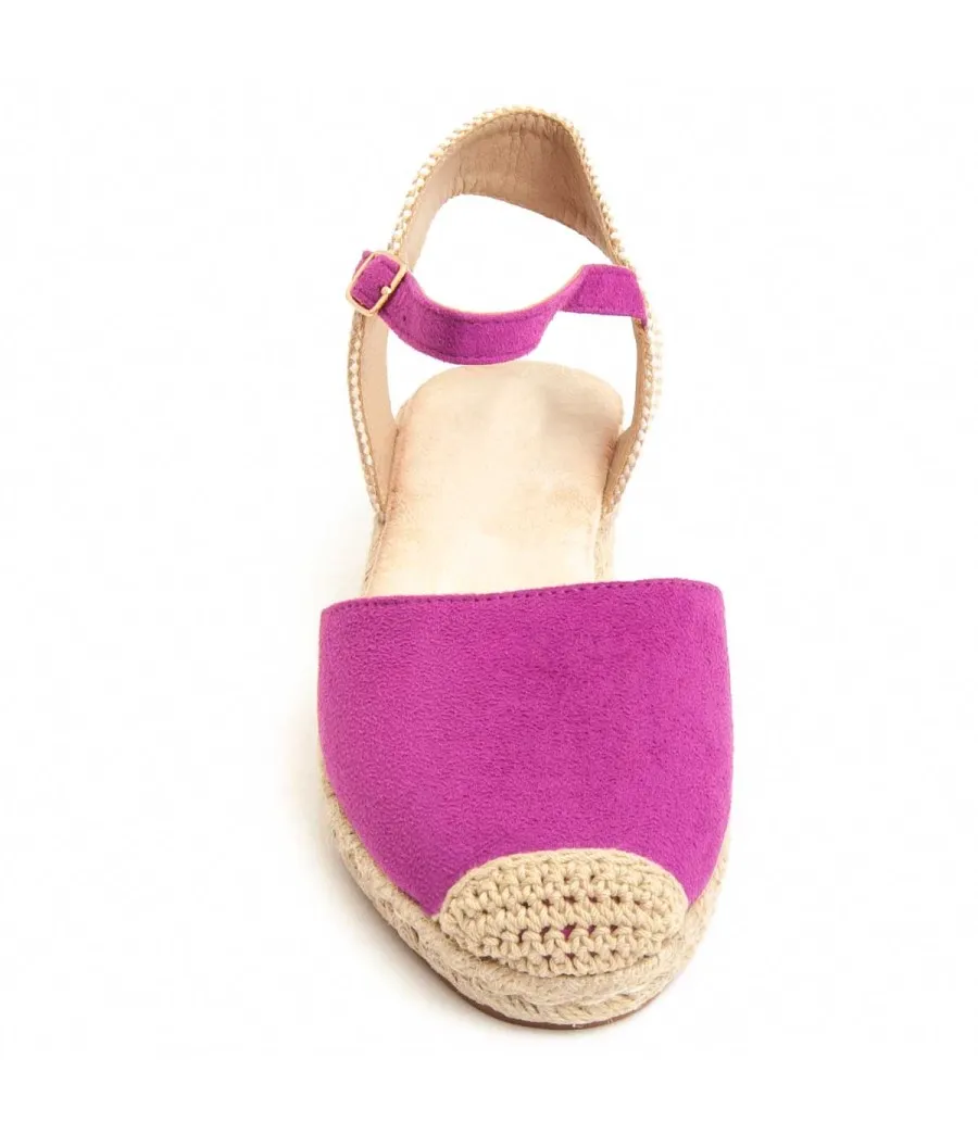 Esparto De Cuña Para Mujer  Montevita  Spartsum18  90002 Fuxia
