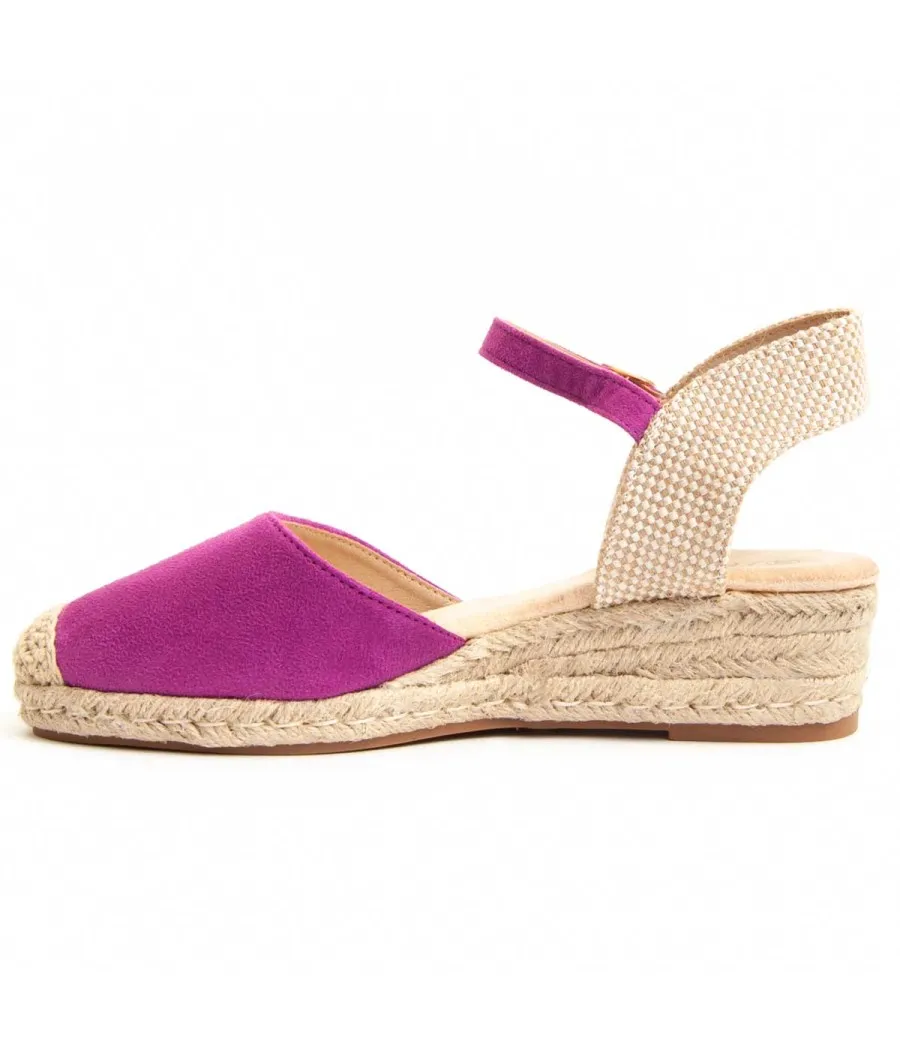 Esparto De Cuña Para Mujer  Montevita  Spartsum18  90002 Fuxia