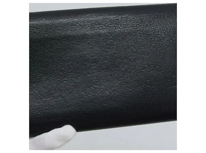 Everyday Billetera larga plegable de papel Balenciaga Negro 