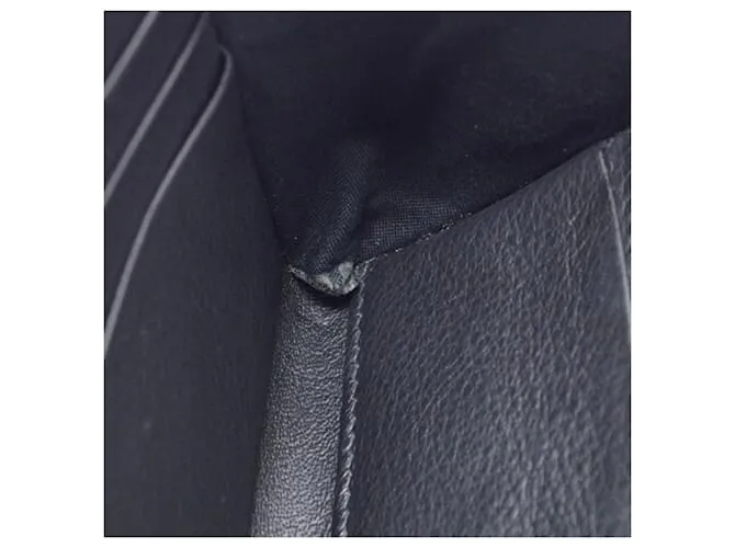 Everyday Billetera larga plegable de papel Balenciaga Negro 