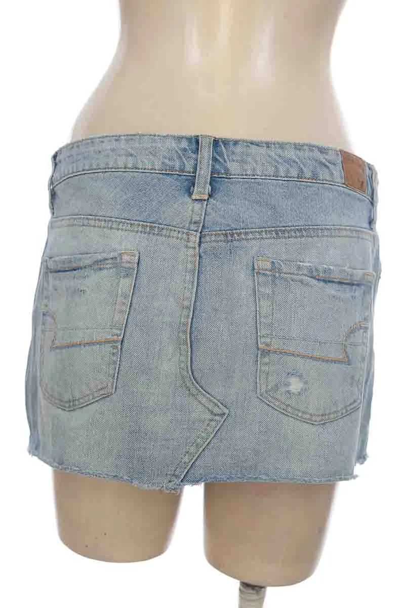 FALDA COLOR AZUL  AMERICAN EAGLE