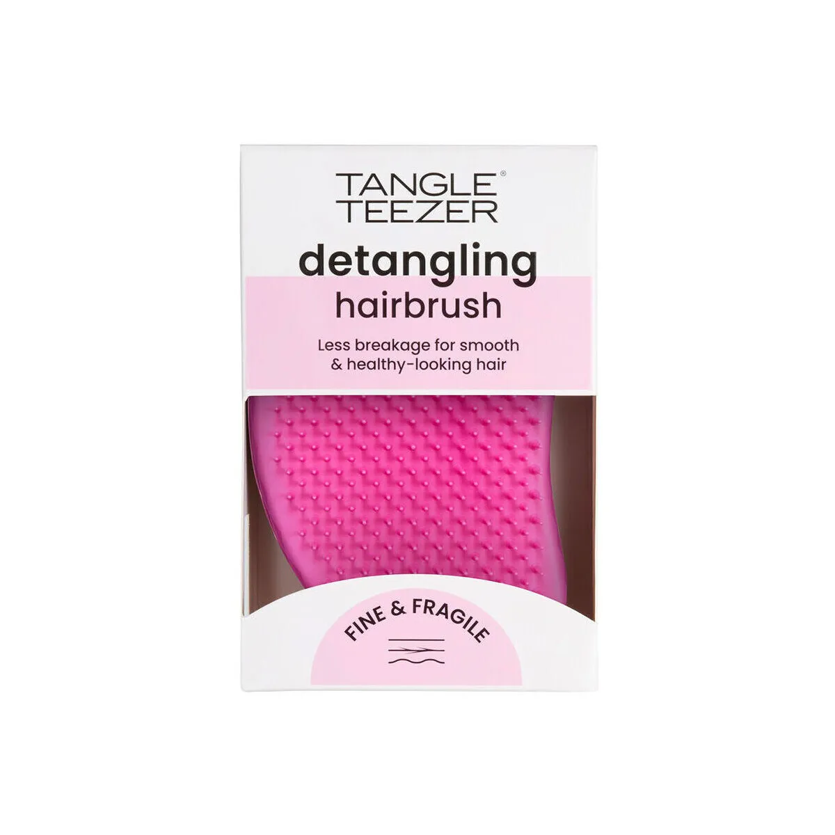 Fine & Fragile Detangling Hairbrush berry Bright